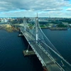 Выполнены работы по обследованию пилона Вантового моста